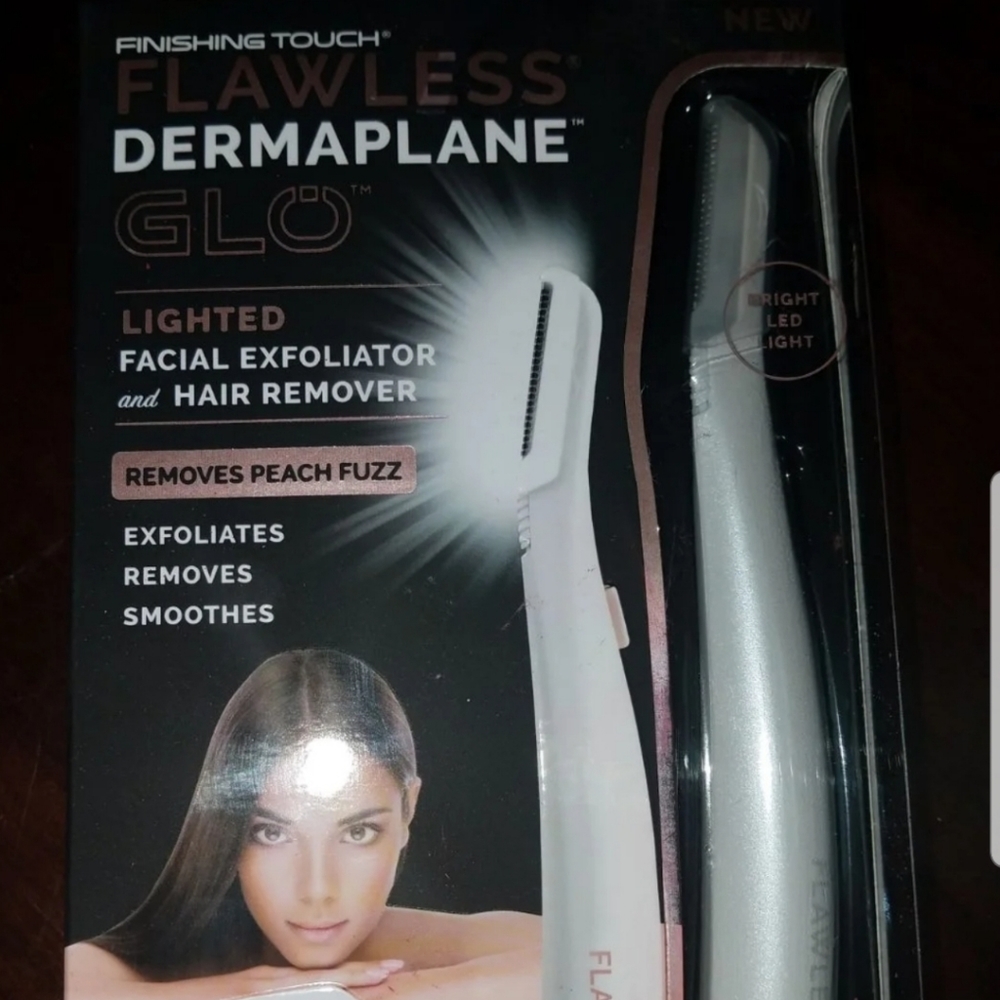 Finish touch Facial exfoliator and hair remover